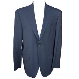 ETRO Milano SZ 42L 100% Wool Men's Black Sport Jacket Blazer